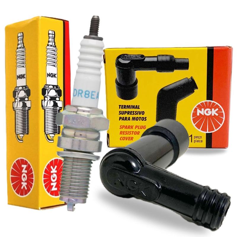 Vela de Ignição Cachimbo Fz25 250 Fazer 250 Lander 250 Teneré 250